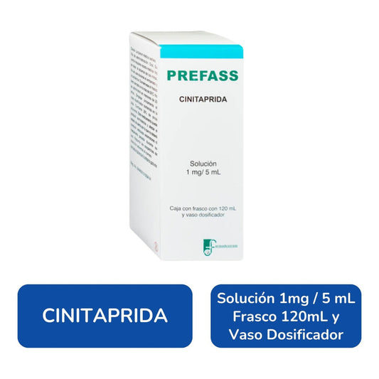 Prefass Cinitaprida Oral 1mg/5ml Frasco 120 Ml Farmadextrum