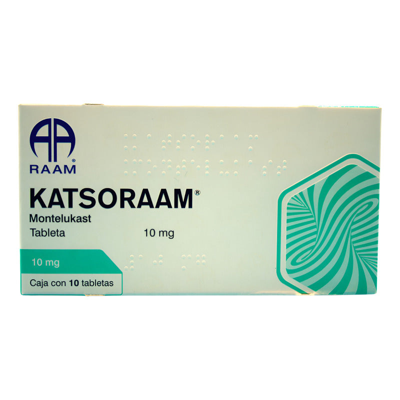 Katsoraam Montelukast 10 Mg Caja Con 10 Tabletas Raam