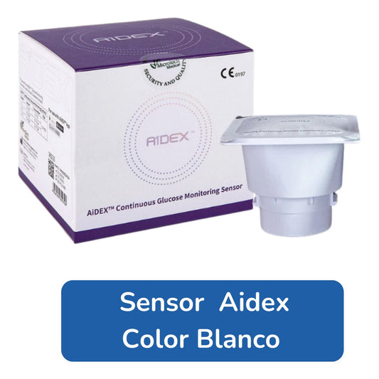 Sensor De Repuesto Aidex Monitor Continuo De Glucosa Beige