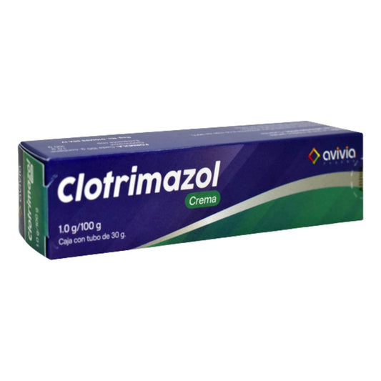 Clotrimazol Crema 1 G / 100 G Tubo De 30 G Avivia