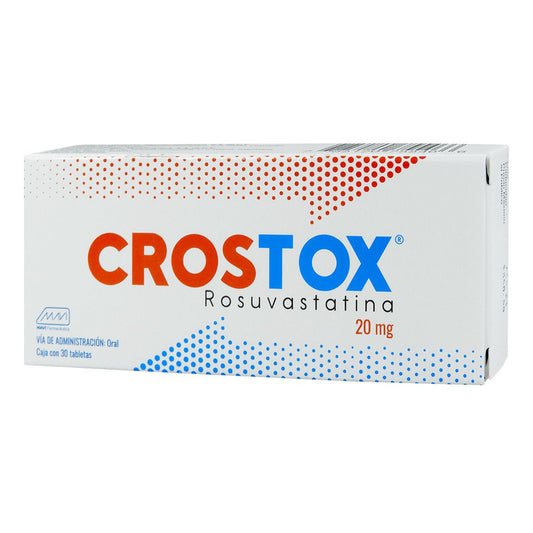 Crostox Tableta 20 Mg, 30 Tabletas