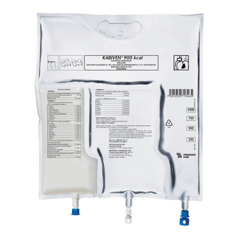 Kabiven Central 900 Kcal 1026 Ml C/4 Pz Fresenius