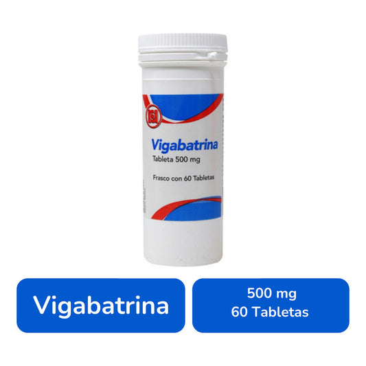 Vigabatrina 500mg Con 60 Tabletas Randall