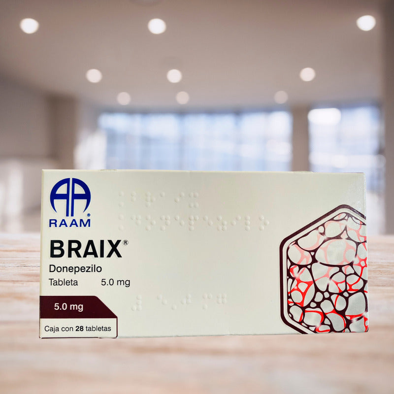 Braix Donepezilo 5 Mg Caja Con 28 Tabletas Raam