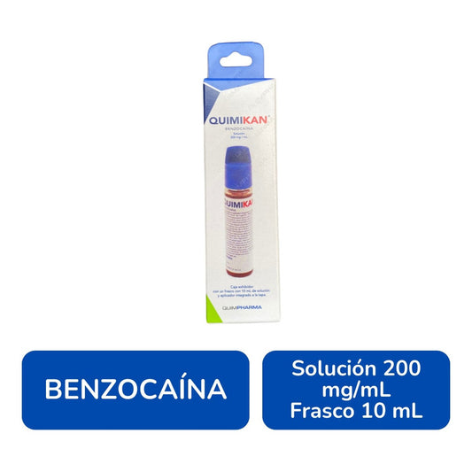 Quimikan Benzocaína Frasco Generico Kanka 10 Ml Quimpharma