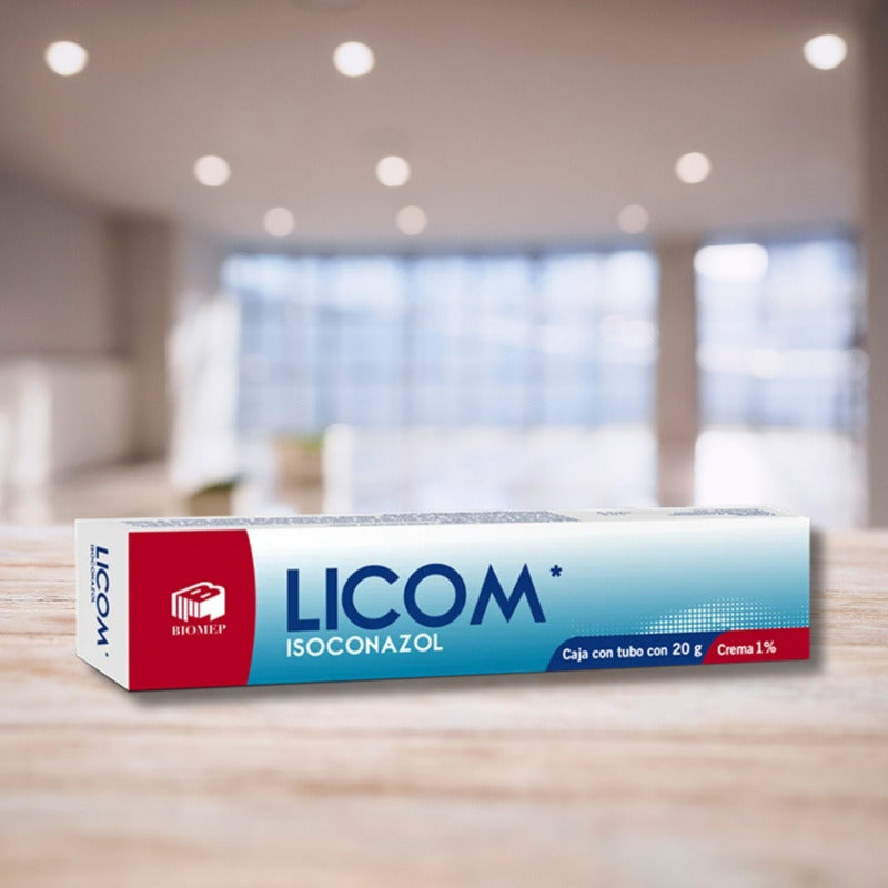 Licom Isoconazol Crema 1% Tubo Con 20 G Sin Fragancia