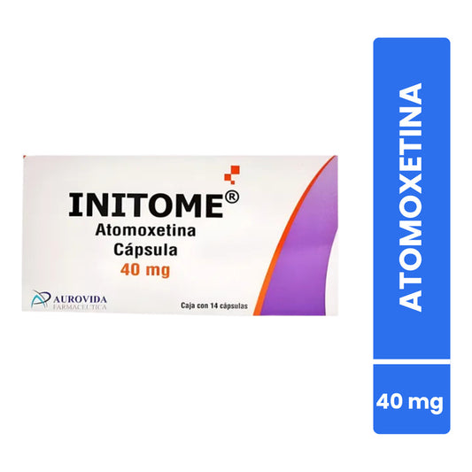 Initome Atomoxetina 40 Mg 14 Cápsulas Aurovida