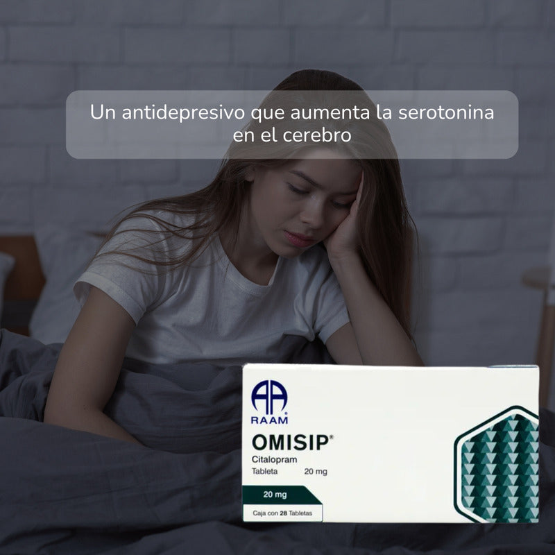 Omisip Citalopram 20 Mg Caja 28 Tabletas Raam