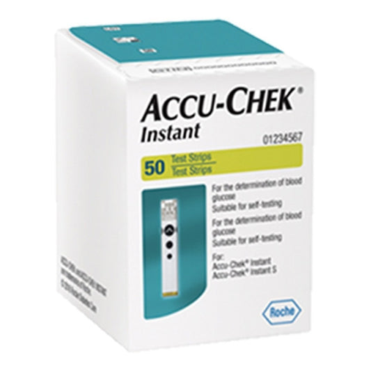 Accu-chek Instant 50 Tiras Para Glucómetro.