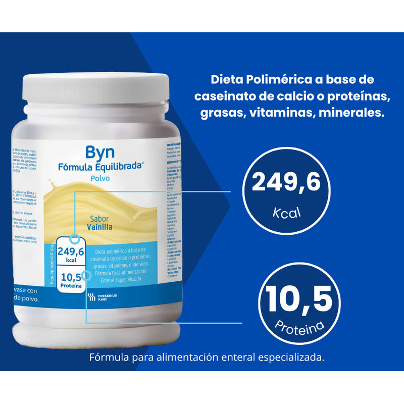 Byn Fórmula Equilibrada Sabor Vainilla 454 G Fresenius