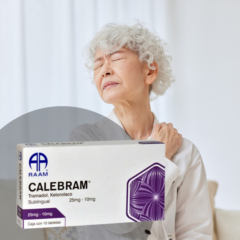 Calebram Tramadol Ketorolaco 4 Cjas C/10 Tabs 25/10 Mg Raam