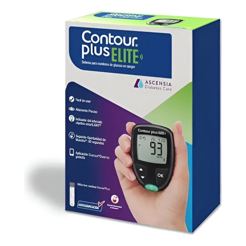 Glucómetro Bluetooth Contour Plus Elite