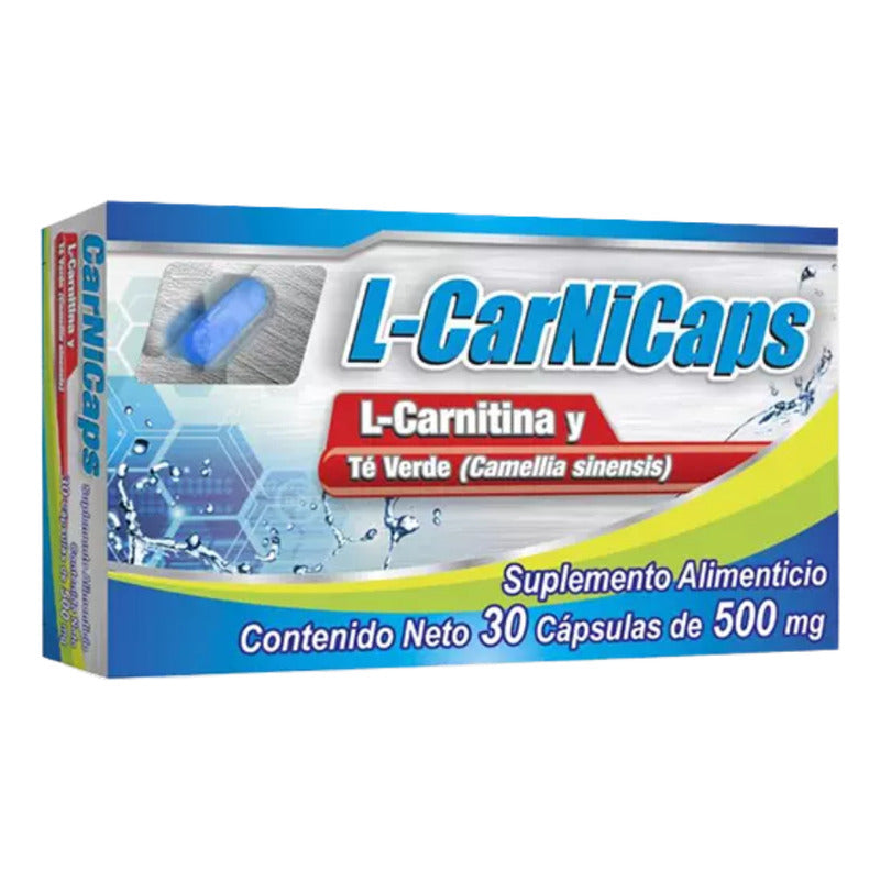 L-carnicaps L-carnitina / T Verde 500 Mg 30 Cps Natutech Sin Sabor Mercadofarma L-carnicaps L-carnitina / T Verde 500 Mg 30 Cps Natutech Sin Sabor Mercadofarma