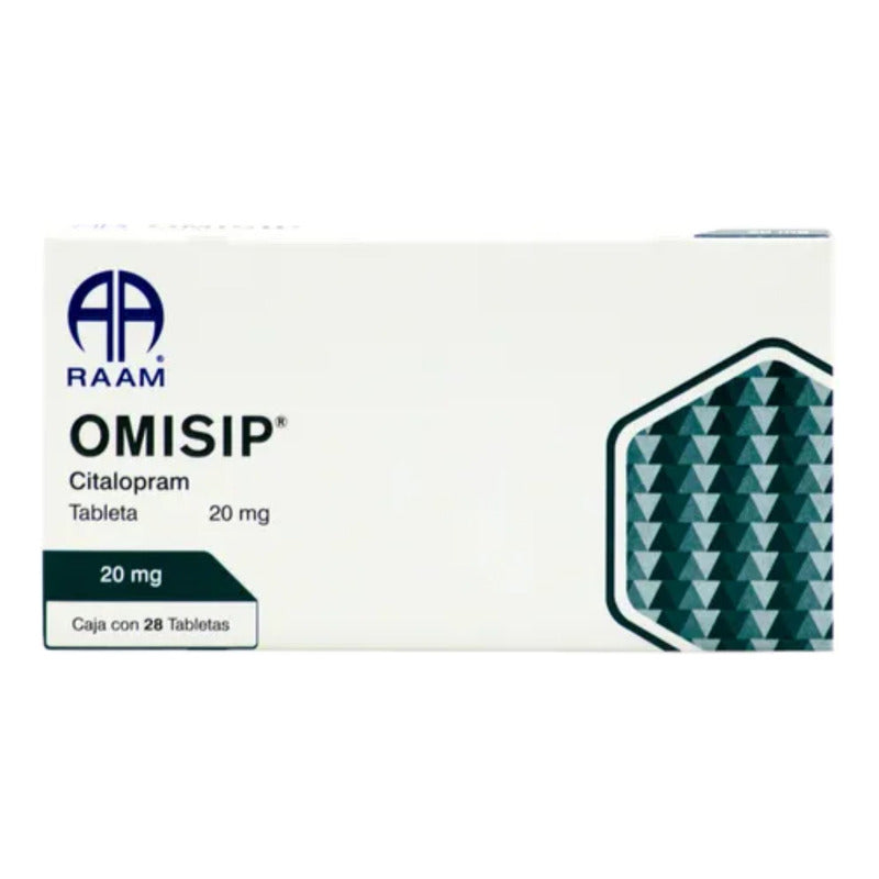 Omisip Citalopram 20 Mg Caja 28 Tabletas Raam
