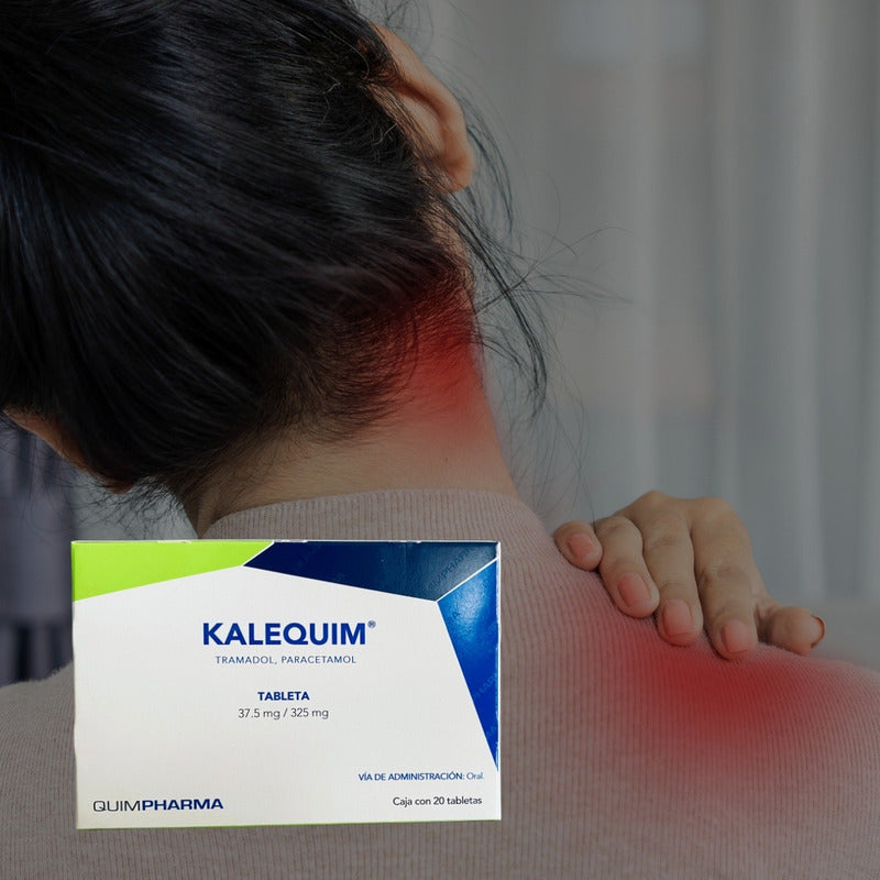 Kalequim Tramadol/ Paracetamol 2 Cjas 20 Tabs C/u Quimpharma