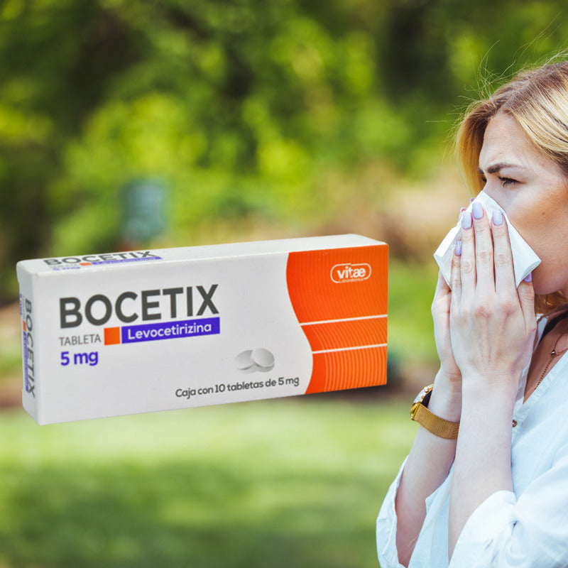 Bocetix Caja Con 10 Tabs Levocetirizina 5 Mg Gel Pharma