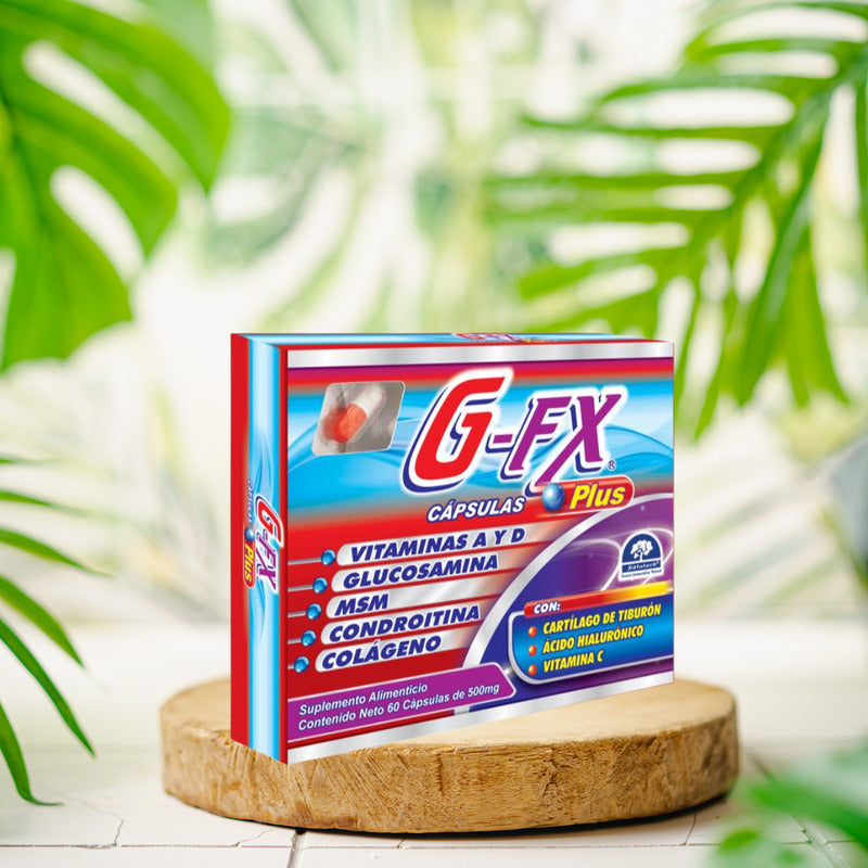 G-fx Capsulas Plus Caja Con 60 Capsulas De 500mg Sin Sabor