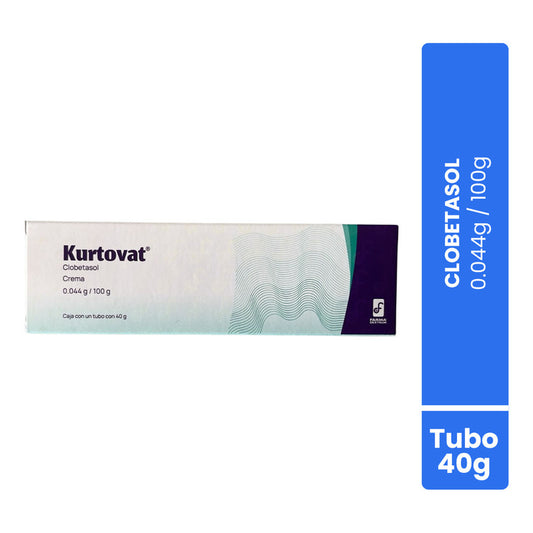 Kurtovat Clobetasol Crema 0.044 G/100 G Caja Con Tubo 40 G