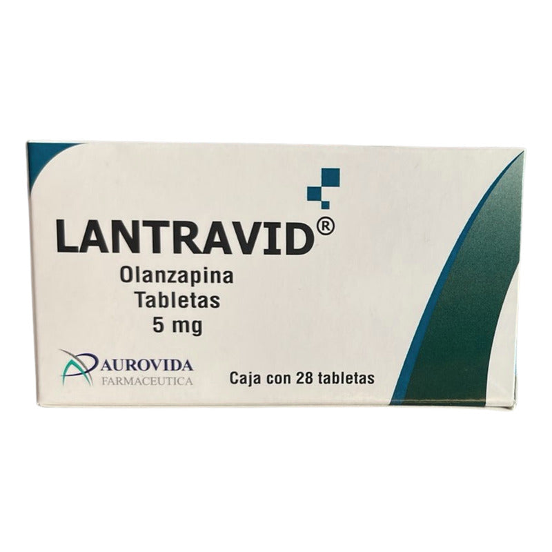 Lantravid Olanzapina 5 Mg Caja Con 28 Tabletas Aurovida