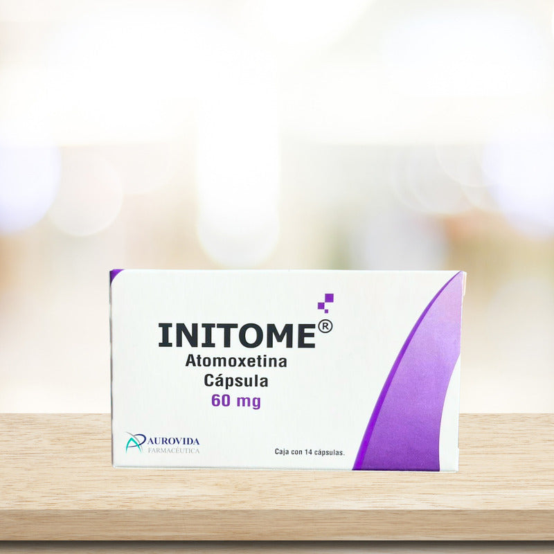 Initome Atomoxetina 60 Mg 2 Cajas 14 Cápsulas C/u Aurovida