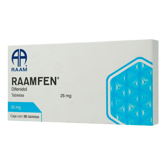 Raamfen Tableta 25 Mg, 30 Tabletas
