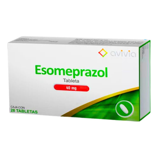 Esomeprazol 40 Mg 28 Tabletas Avivia