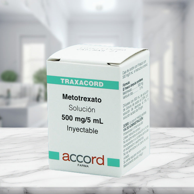 Traxacord Metotrexato Solución 500 Mg/5 Ml Accord
