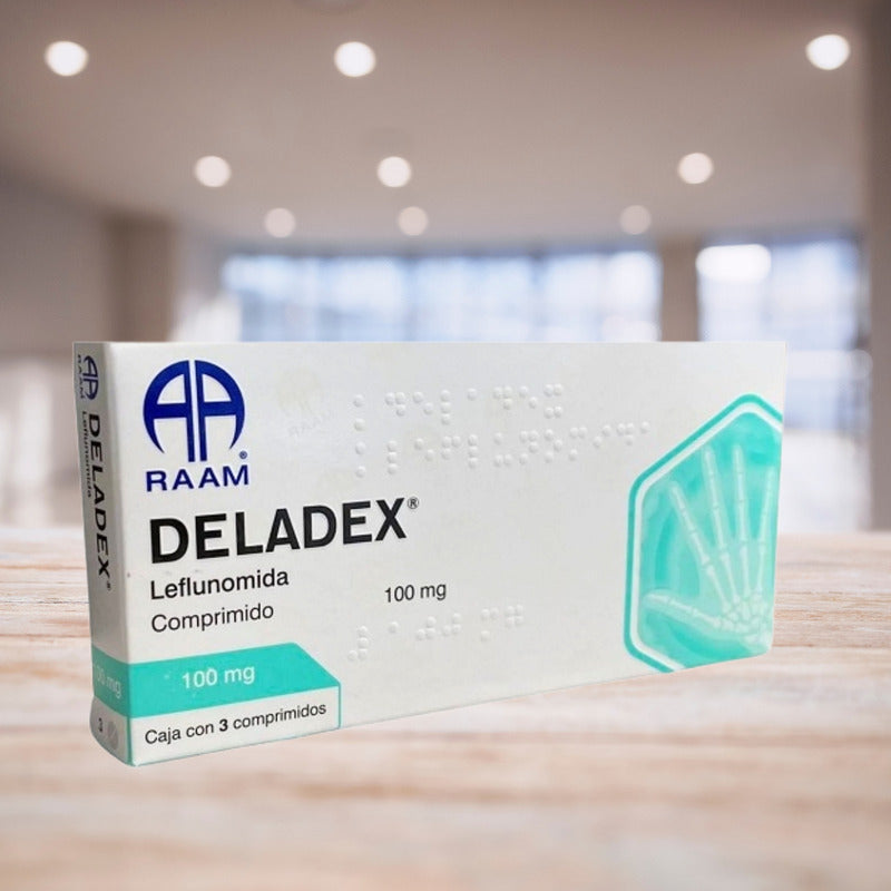 Deladex Leflunomida 100 Mg Caja Con 3 Comprimidos Raam