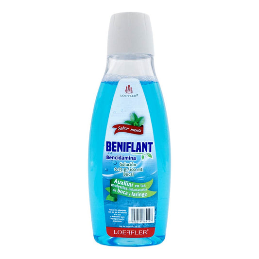 Beniflant Solución Bucofaríngea, 1 Frasco 360 Ml