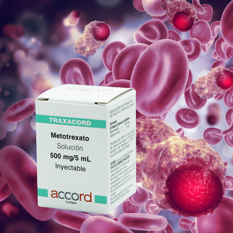 Traxacord Metotrexato Solución 500 Mg/5 Ml Accord