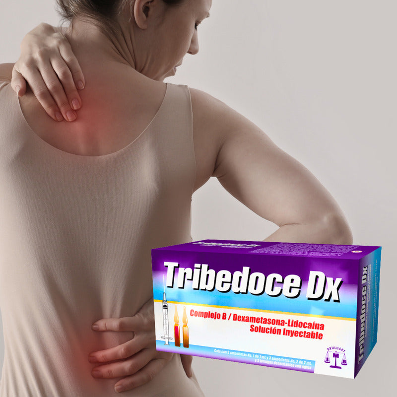 Tribedoce Dx Complejo B Dexametasona 2 Cajas Inyectable