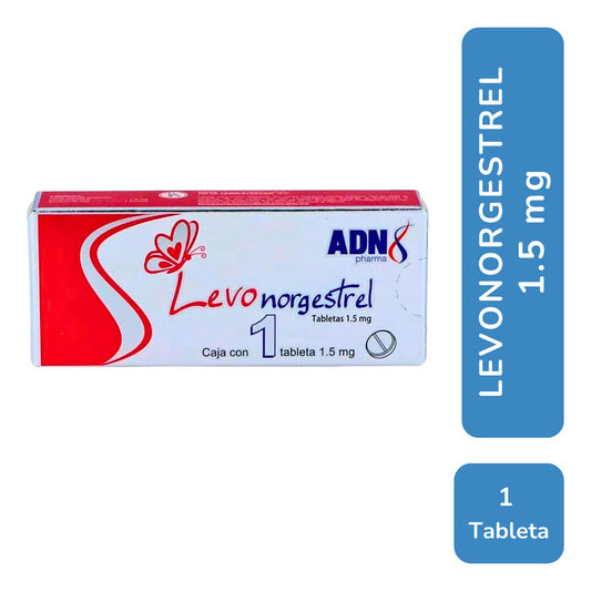 Levonorgestrel 1.5 Mg Caja Con 1 Tableta Adn Pharma