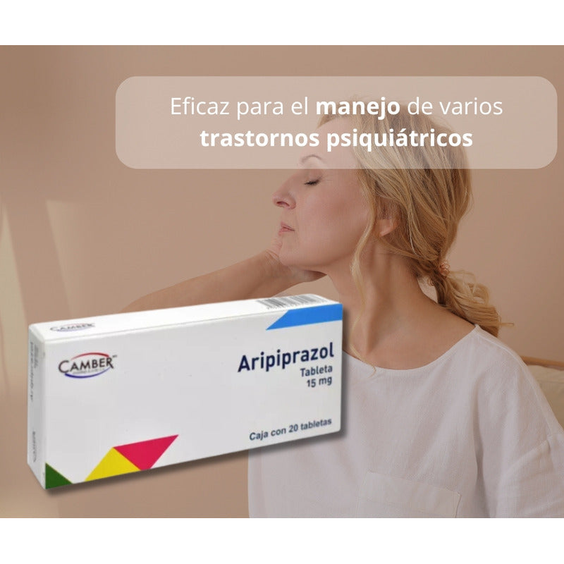 Aripiprazol 2 Cajas De 15mg Con 20 Tabletas Cada Una
