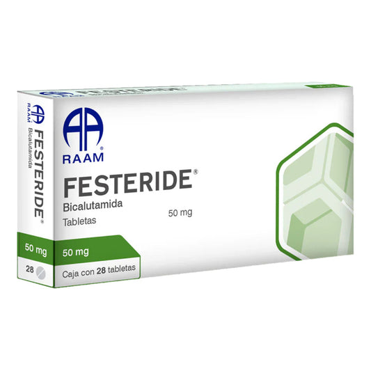 Festeride Bicalutamida 50 Mg Caja Con 28 Tabletas Raam