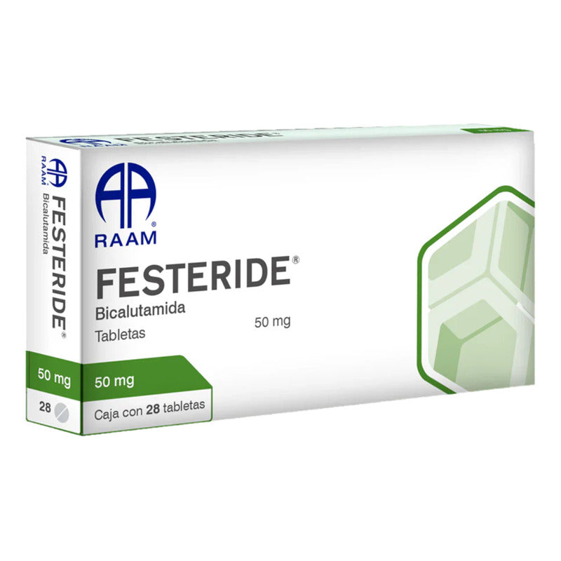 Festeride Bicalutamida 50 Mg Caja Con 28 Tabletas Raam