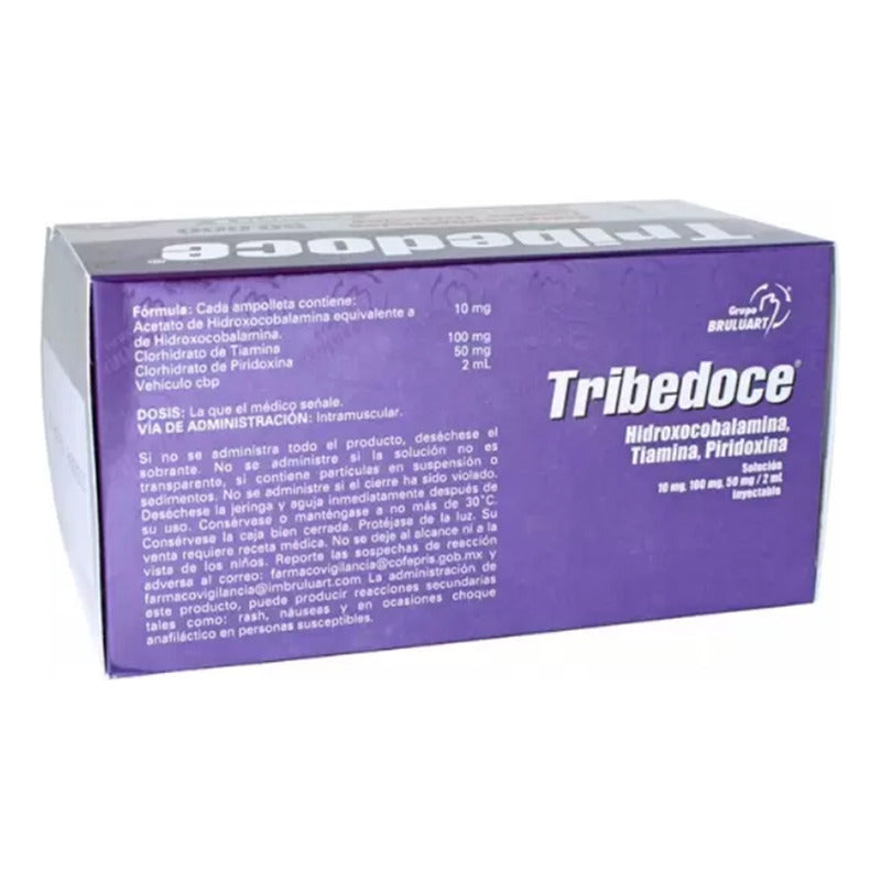 Tribedoce 50000 Solución Inyectable, 5 Ampolletas 2 Ml