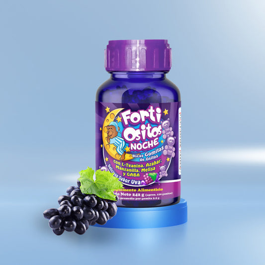 Forti Ositos Noche Vitaminas Infantil 242 G Uva Natutech Uva