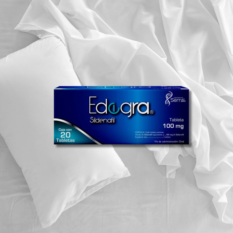 Edegra Sildenafil 100 Mg Caja Con 20 Tabletas Viagra