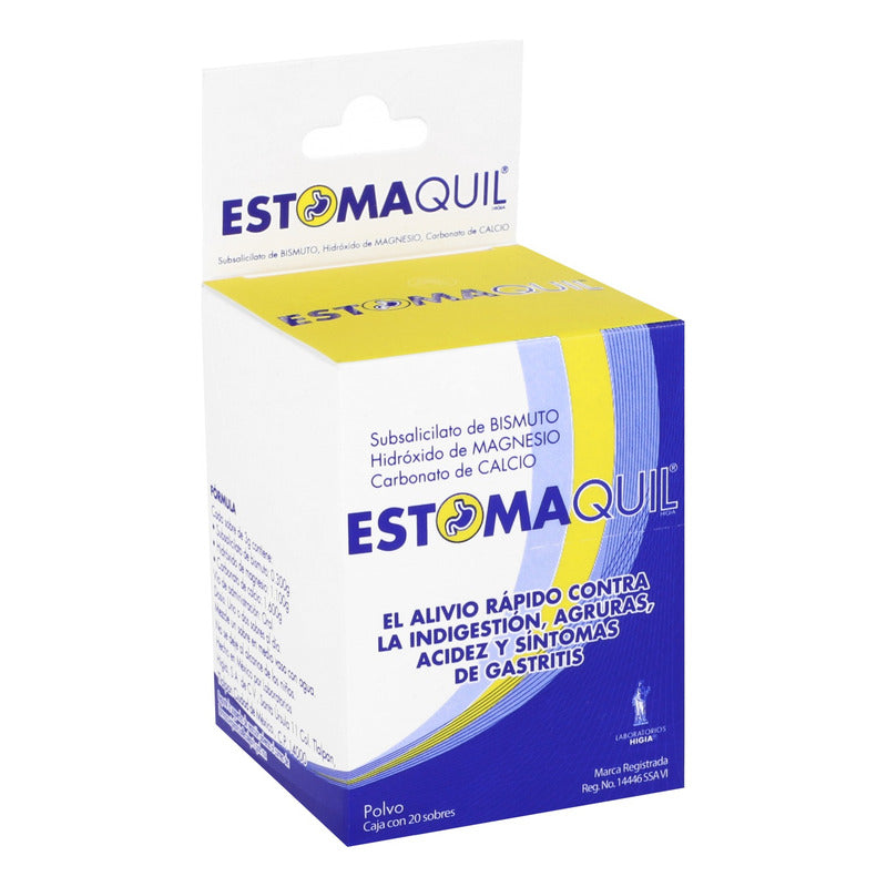 Estomaquil Polvo 3 G Caja Con 20 Sobres Dispensador Higia