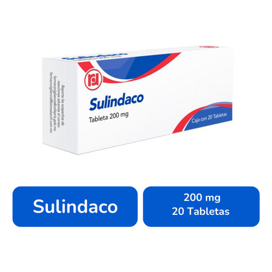 Sulindaco 200 Mg Con 20 Tabletas Randall