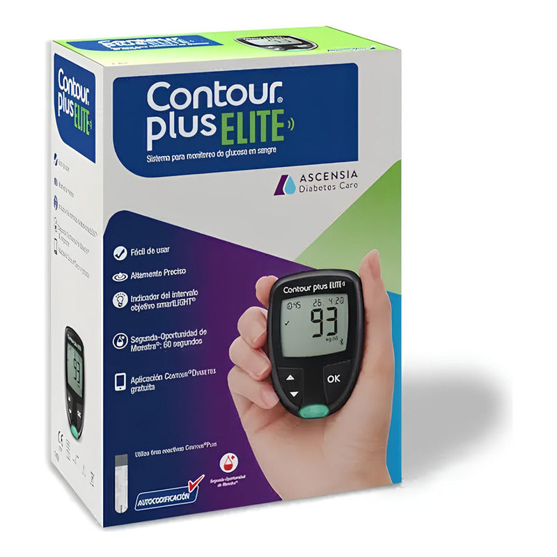 Glucómetro Bluetooth Contour Plus Elite