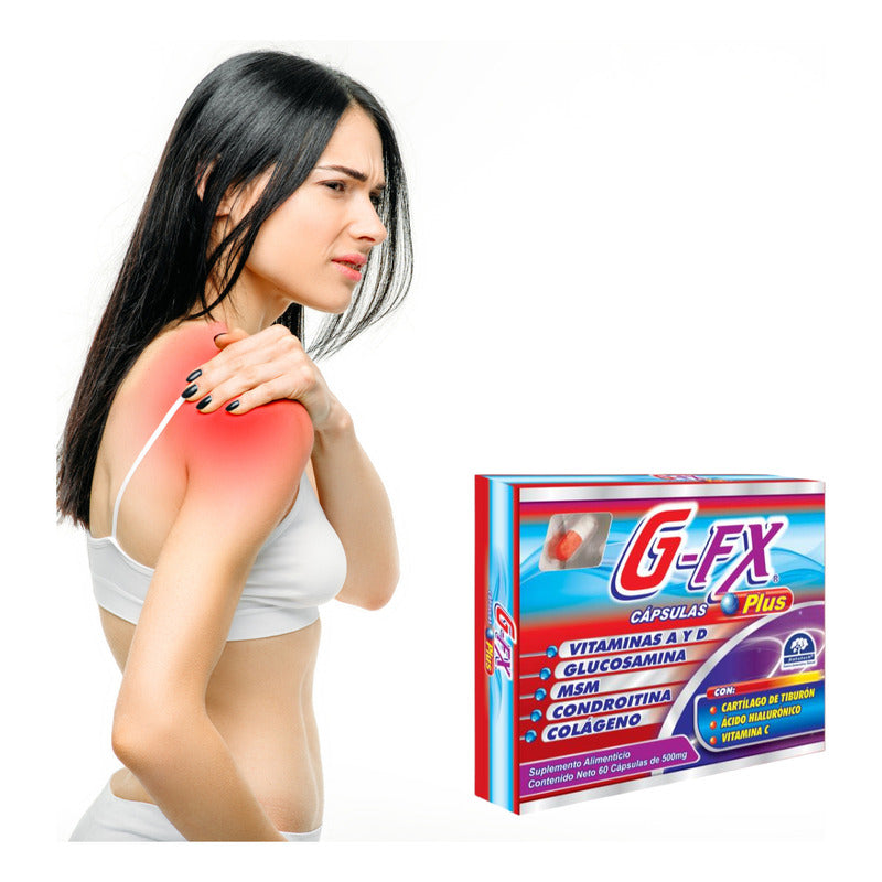 G-fx Capsulas Plus Caja Con 60 Capsulas De 500mg Sin Sabor
