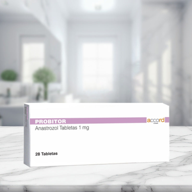 Probitor Anastrozol 1 Mg 2 Cjas 28 Tabletas C/u Accord Farma