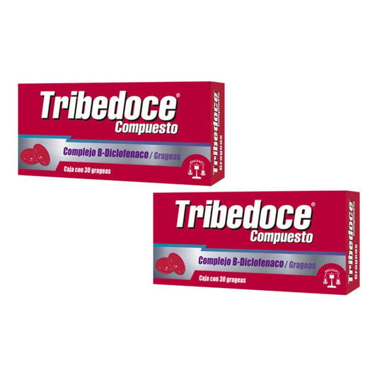 Tribedoce Compuesto 2 Cajas 30 Grageas C/u