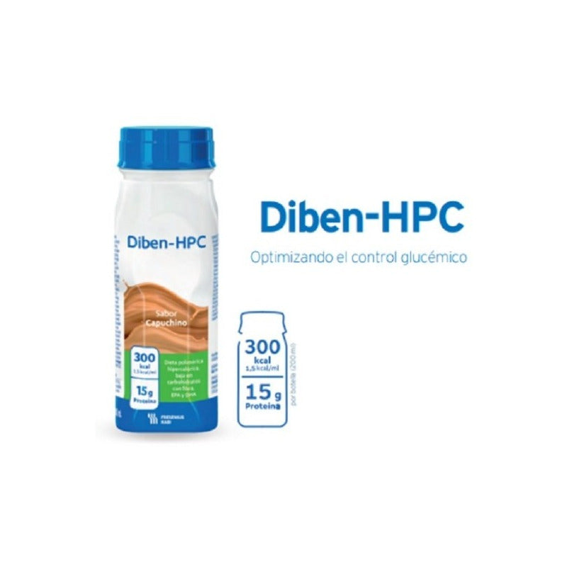 Diben Hpc C/24 Frascos Sabor Capuchino