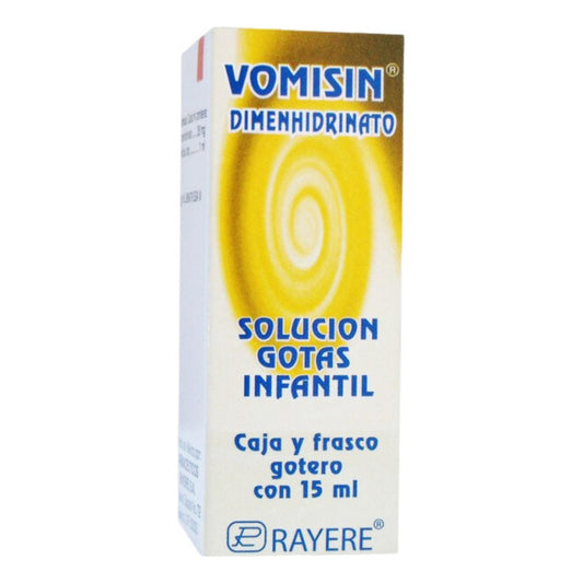 Vomisin (dimenhidrinato) Solucion Infantil 25mg/ml