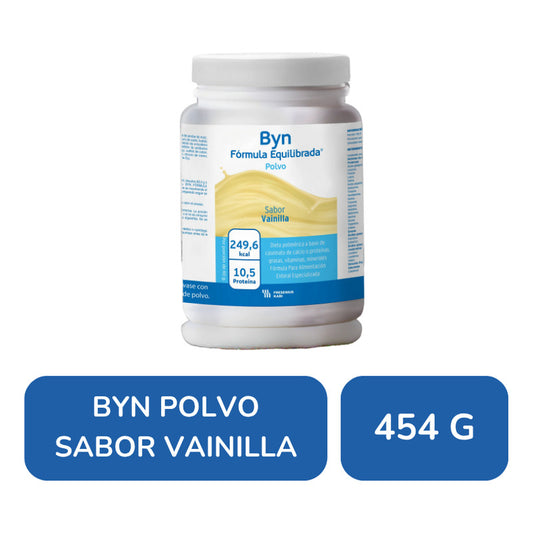 Byn Fórmula Equilibrada Sabor Vainilla 454 G Fresenius