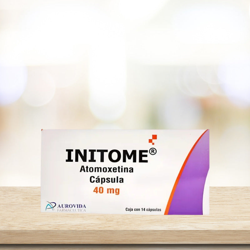 Initome Atomoxetina 40 Mg 2 Cajas 14 Cápsulas C/u Aurovida