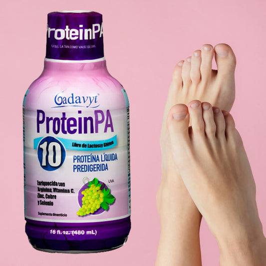 Gadavyt Protein Pa 480 Ml Sabor Uva Suplemento Líquido