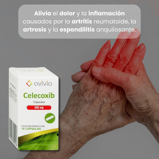 Celecoxib 200 Mg 10 Cápsulas Avivia